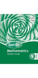 MATHEMATICS TEACHERS GUIDE GRADE 9