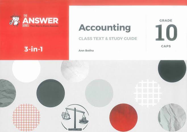ACCOUNTING 3IN1 GRADE 10 LEARNER BOOK