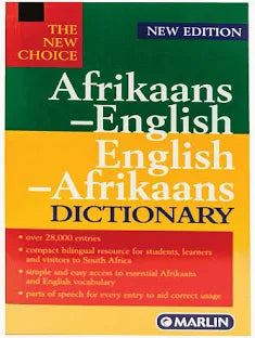 AFRIKAANS-ENGLISH ENGLISH-AFRIKAANS DICTIONARY