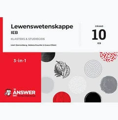 LEWENSWETENSKAPPE GRADE 10 3-IN-1 ANSWER SERIES LEARNER BOOK