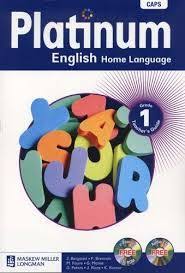 ENGLISH HOME LANGUAGE GRADE 1 PLATINUM TEACHERS GUIDE