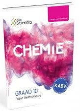 FISIESE WETENSKAPPE GRADE 10 CHEMIE DOC SCIENTIA TEXTBOOK & WORKBOOK