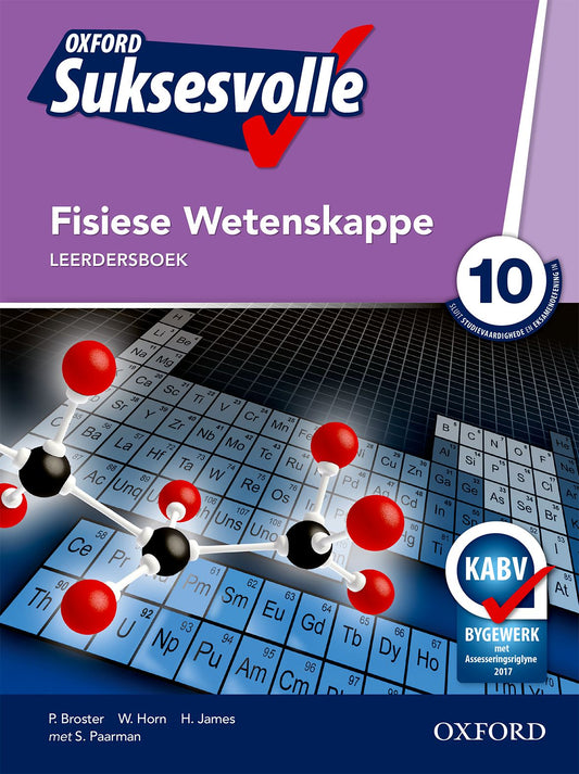 FISIESE WETENSKAPPE GRADE 10 OXFORD SUCCESSFUL LEARNER BOOK