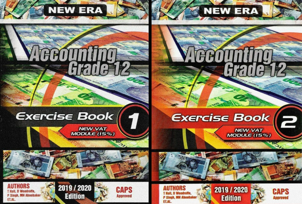 ACCOUNTING GRADE 12 NEW ERA 2022 EDITION SET OF 2 WORKBOOKS