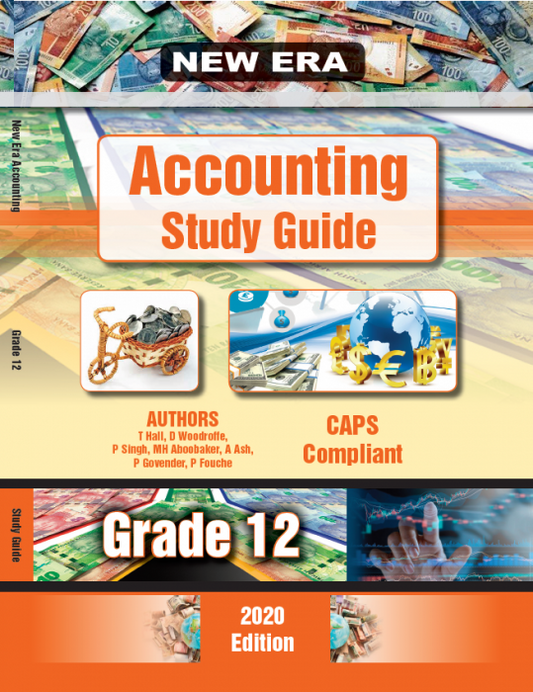 ACCOUNTING GRADE 12 NEW ERA 2022 EDITION STUDY GUIDE