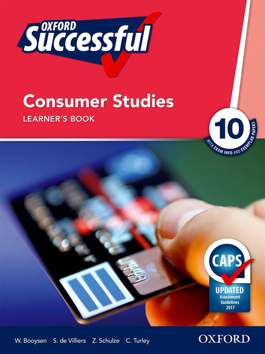 CONSUMER STUDIES GRADE 10 OXFORD LEARNER BOOK