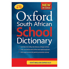 OXFORD SOUTH AFRICAN SCHOOL DICTIONARY