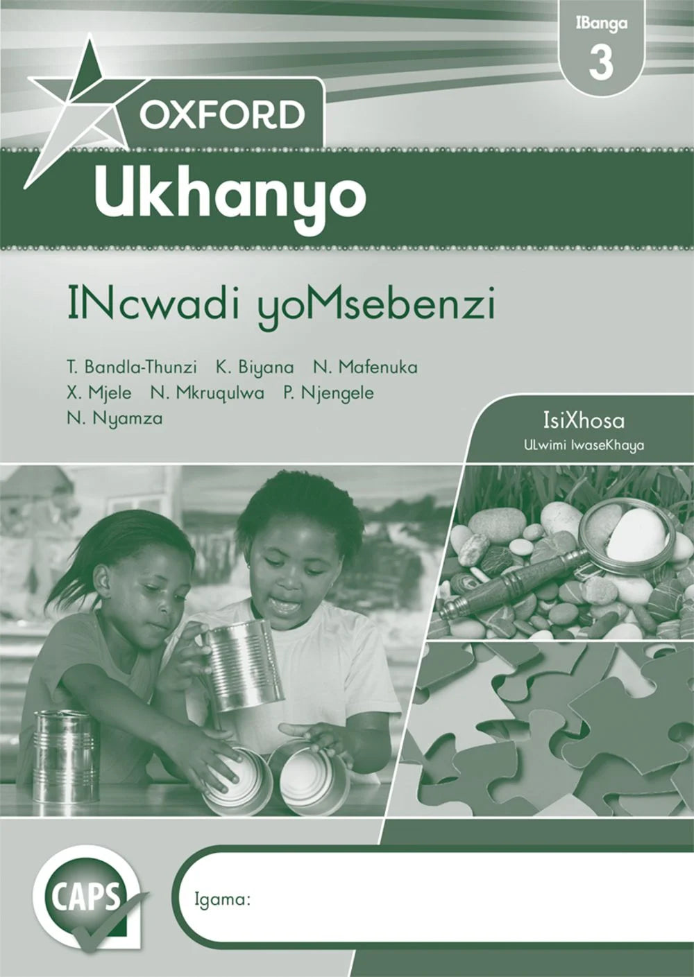 UKHANYO GRADE 3 ISIXHOSA LEARNER WORKBOOK