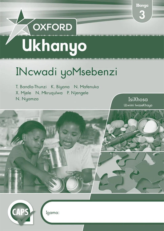 UKHANYO GRADE 3 ISIXHOSA LEARNER WORKBOOK