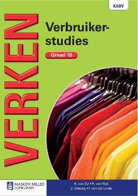 VERBRUIKERSTUDIES GRADE 10 VERKEN LEARNER BOOK