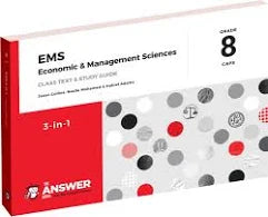 ECONOMIC MANAGEMENT SCIENCES 3IN1 GRADE 8 LEARNER BOOK
